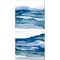Blue Grayscape by Chris Paschke 14" x 14" Canvas Wall Art (Set of 2)